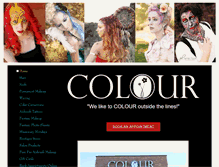 Tablet Screenshot of colour-salon.com